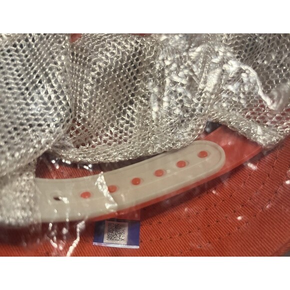 Clemson Tigers Zephyr Trucker Baseball Hat Snapback Cap Orange Cream Mesh NWT - Picture 6 of 7